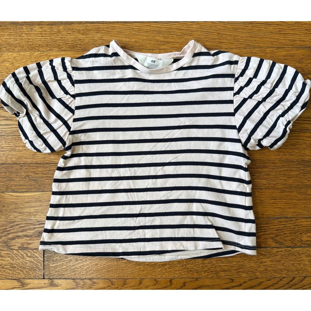 H&M Girls' Striped Blouse Size 5
